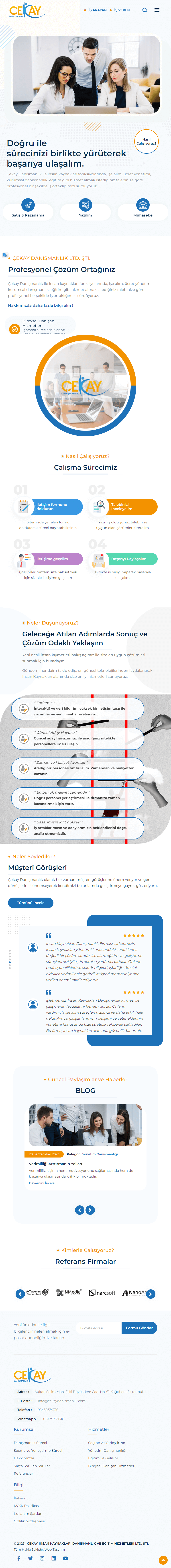 Fatih Web Tasarım Proje Detayı Tablet Görünüm
