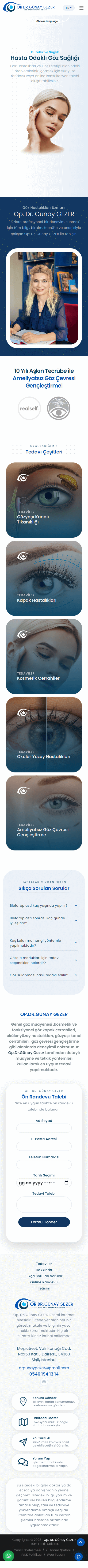 Fatih Web Tasarım Proje Detayı Mobil Görünüm