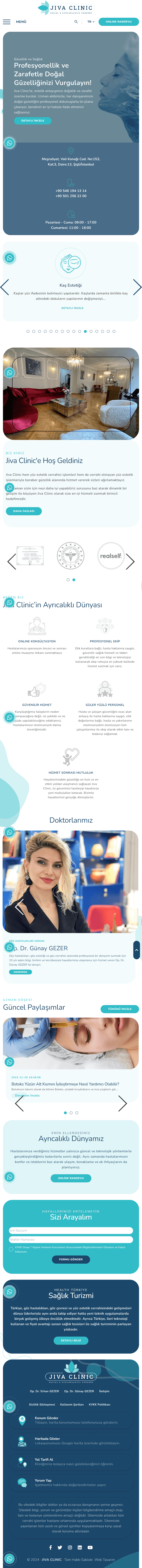Fatih Web Tasarım Proje Detayı Tablet Görünüm