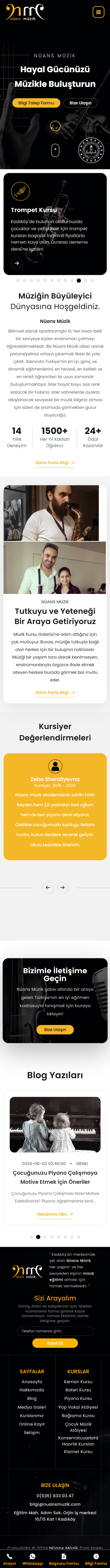 Fatih Web Tasarım Proje Detayı Mobil Görünüm