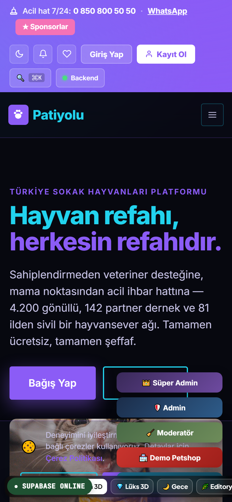 Fatih Web Tasarım Proje Detayı Mobil Görünüm