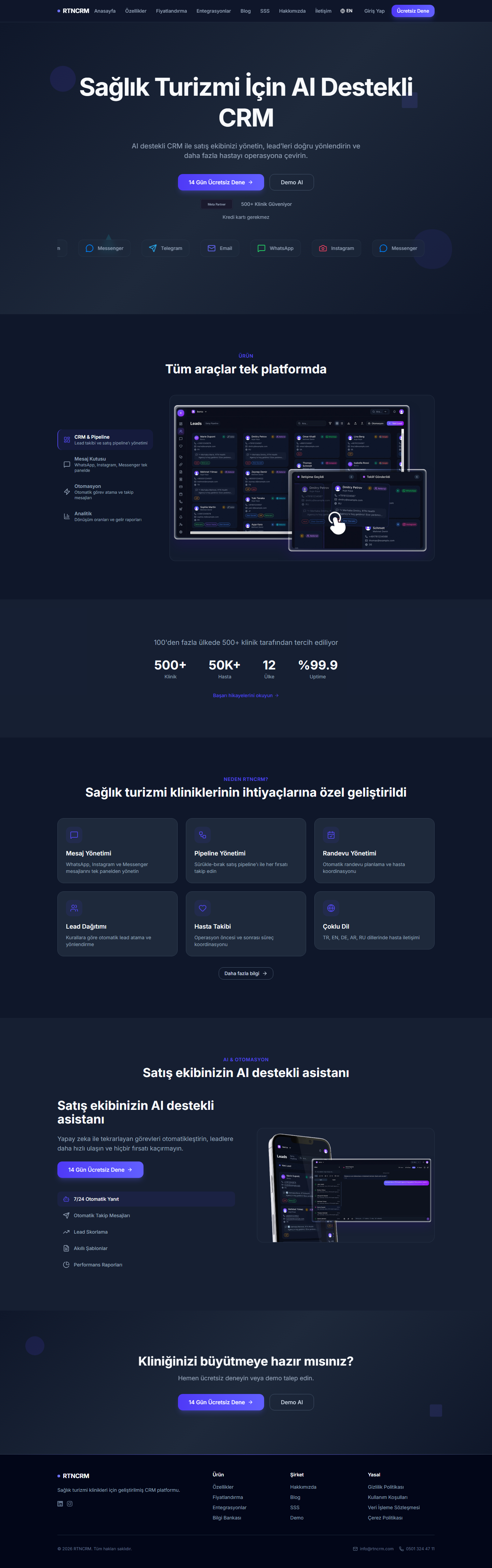Fatih Web Tasarım Proje Detayı Masaüstü Görünüm