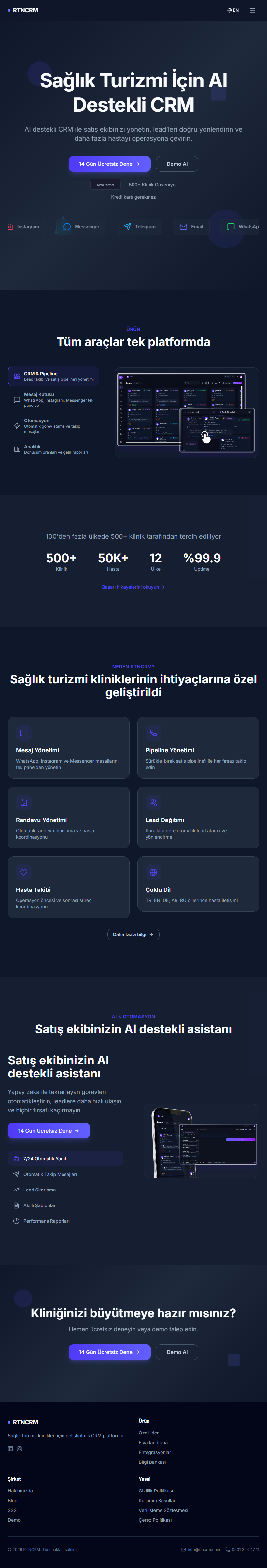 Fatih Web Tasarım Proje Detayı Tablet Görünüm